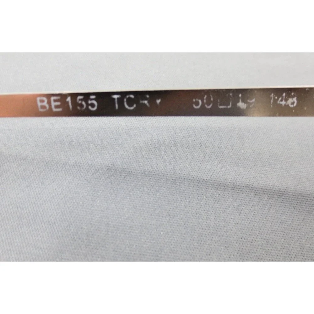 B.E. Bevel BE155 TCR Eyeglasses Round Teak Tortoise Clear Crystal Frames